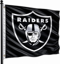 Las Vegas Raiders Deluxe Double-Sided Outdoor Flag 3x5