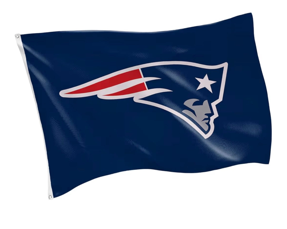New England Patriots Deluxe Double-Sided Outdoor Flag 3x5